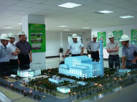 广东省惠州市惠阳区、江苏省句容市向导组织考察海宁项目