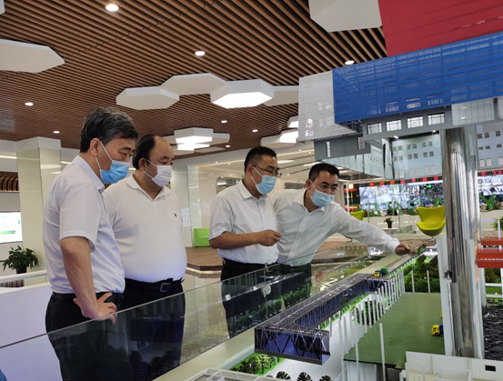 北京市副市长卢映川调研EV扑克通州项目