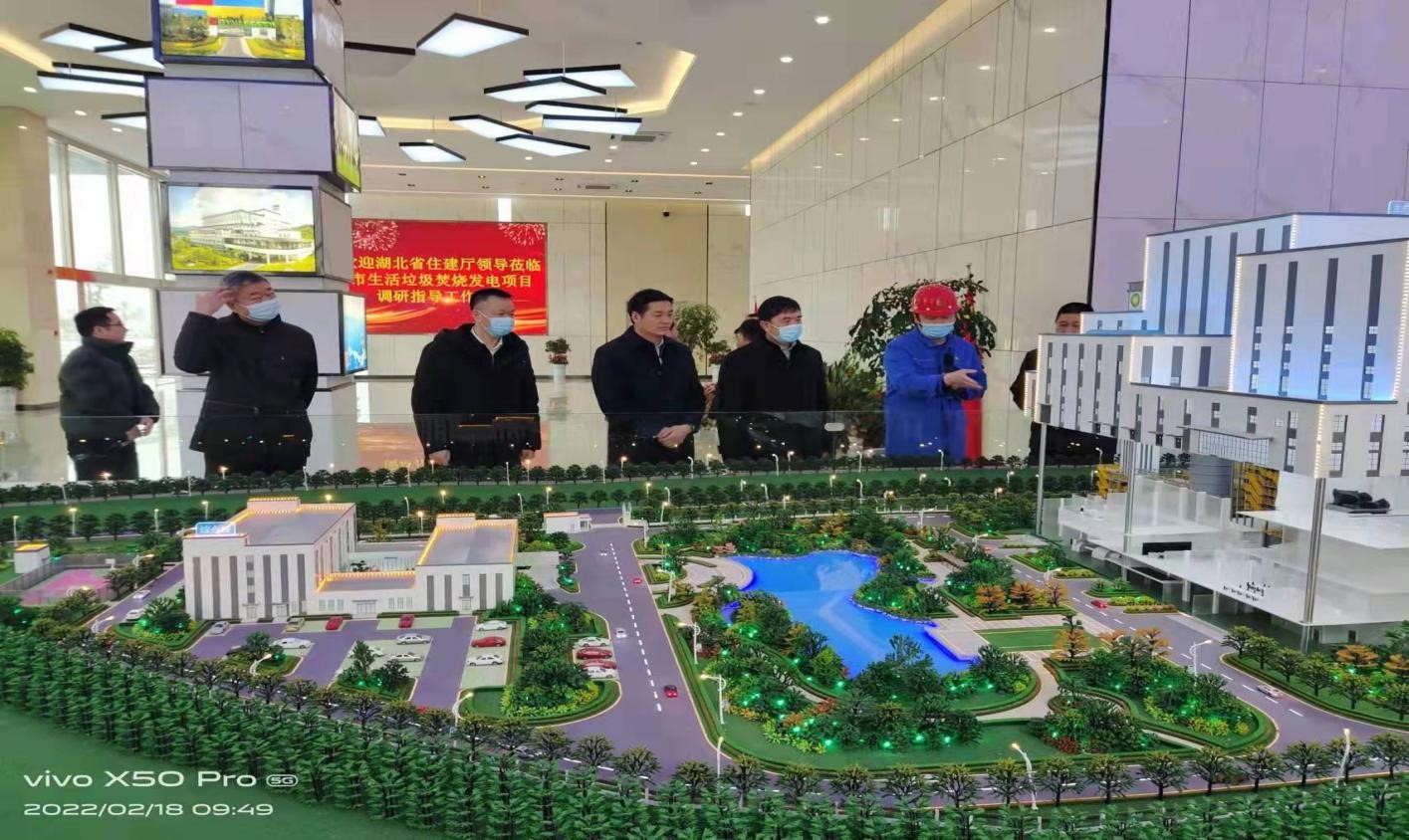 湖北省住建厅党组书记李昌海调研EV扑克石首项目