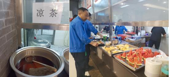 同心协力战酷暑 关爱一线送清凉  EV扑克各项目公司开展高温慰问及抢救培训活动